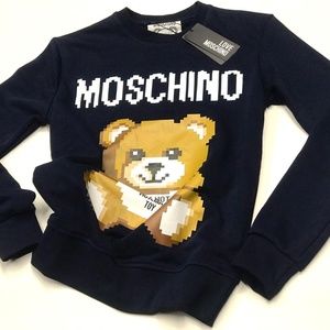 Moschino Black Brand New Casual Sweater